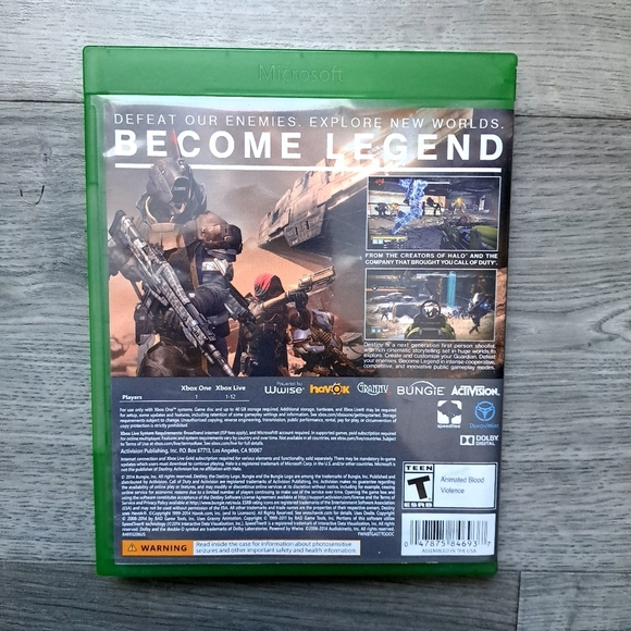 Destiny for Xbox One - untested - Picture 3 of 4